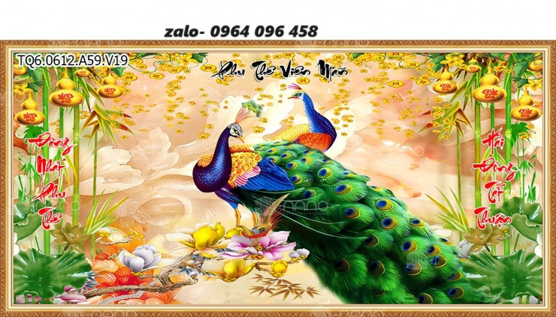 Tranh gạch 3d trang trí phòng khách đẹp - NBV44